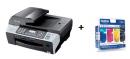 Brother MFC-5490CN Multifunkci�s h�l�zati tintasugaras fot�nyomtat� + LC1100 Tintapatron klt. (4 sz�n CMYK)